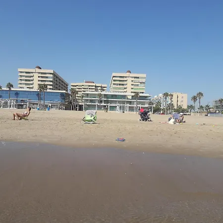 Dos Primera Linea De Playa * Valence